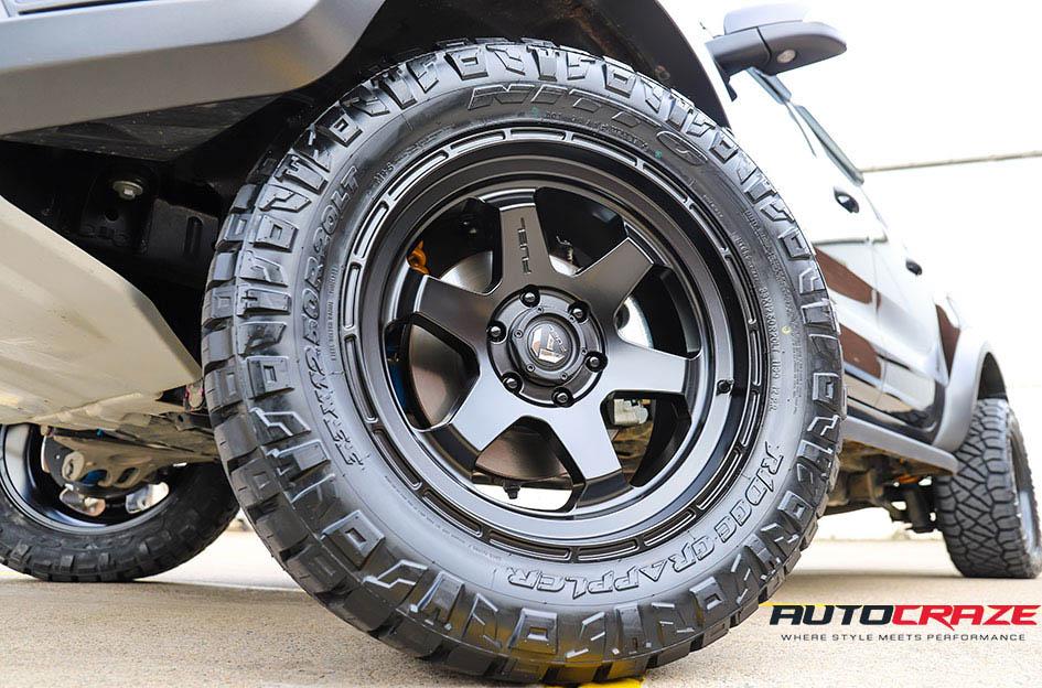FORD RANGER RAPTOR SHOK MATTE BLACK